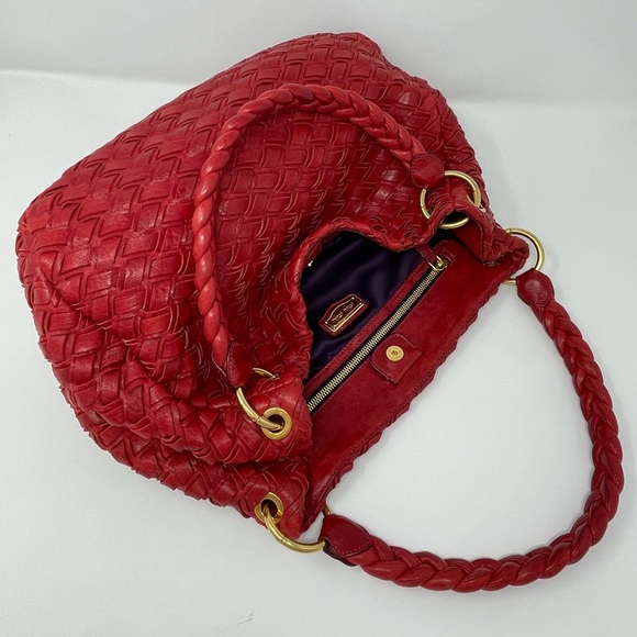 COPY - Vintage MIU MIU Red Nappa Leather Bag - Picture 7 of 14